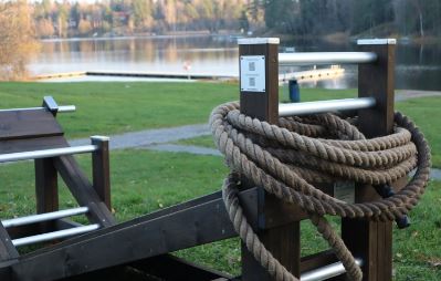 Wooden Fitness Battlerope